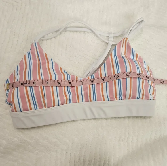 Cleo Harper Riley Bralet Striped Multi-Color Size S - Picture 10 of 10